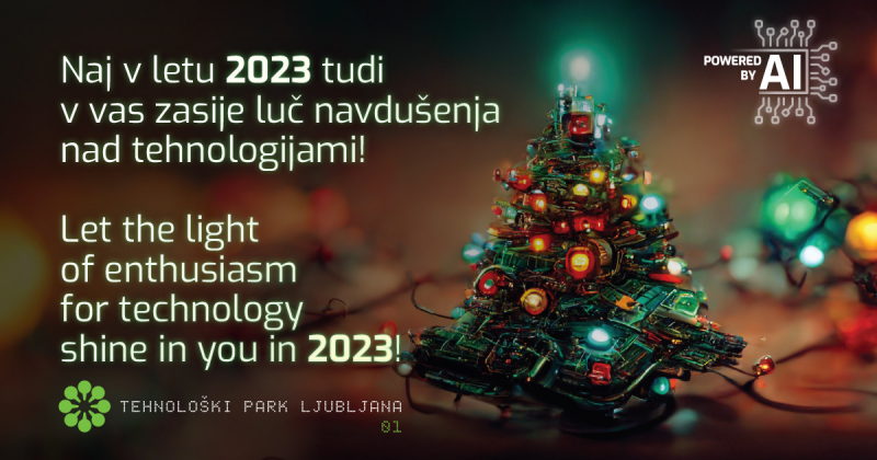 Prijetne praznike in uspešno 2023!