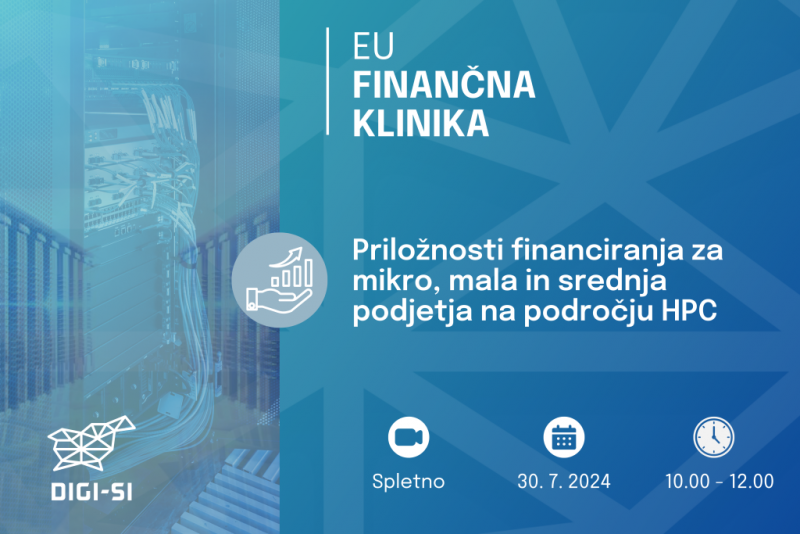 EU finančna klinika – Priložnosti za MSP na področju HPC