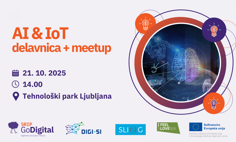 AI & IoT Tech delavnica in MeetUp