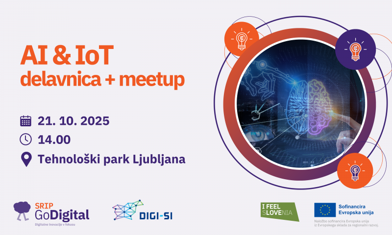 AI & IoT Tech delavnica in MeetUp