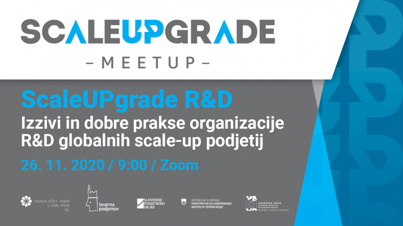 MeetUp: ScaleUPgrade R&D