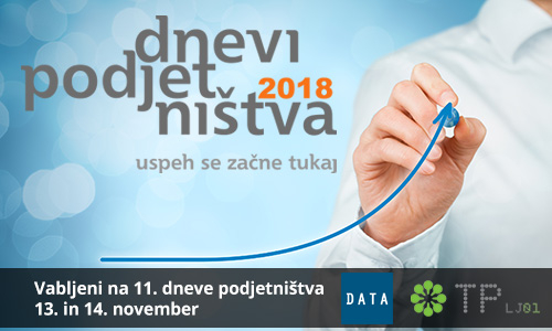 11. Dnevi podjetništva 2018