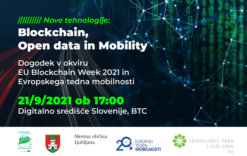 OKROGLA MIZA: Nove tehnologije: Blockchain, Open data in Mobility