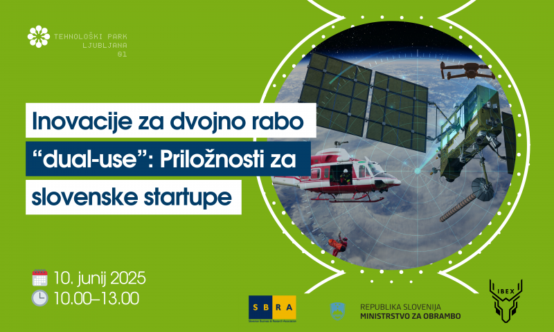 Inovacije za dvojno rabo dual-use: priložnosti za slovenske startupe