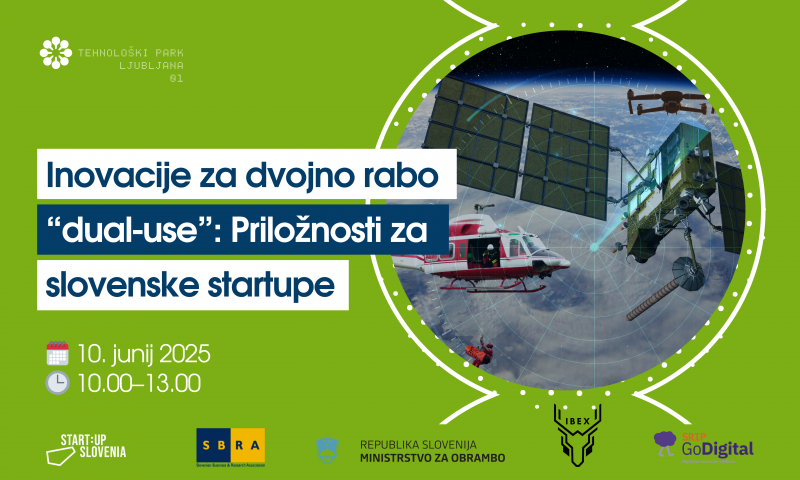 Inovacije za dvojno rabo dual-use: priložnosti za slovenske startupe