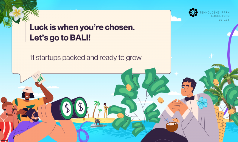 Na BALI gre 11 startupov, od tega 6 tujih!