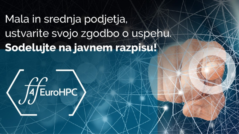 Open Call FF4EuroHPC za mala in srednja podjetja