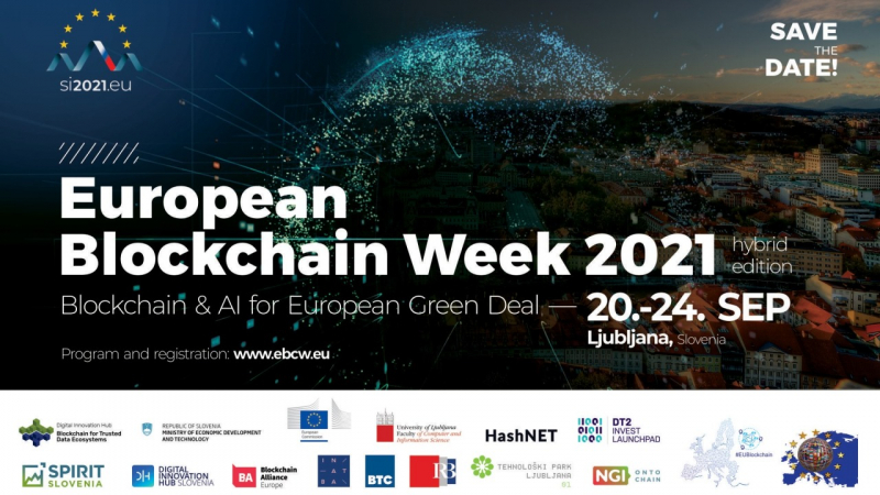 Evropski blockchain teden: Blockchain in AI za evropski zeleni dogovor
