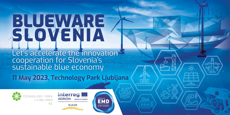 BLUEWARE SLOVENIA - Let's accelerate the innovation cooperation for Slovenia's sustainable blue economy