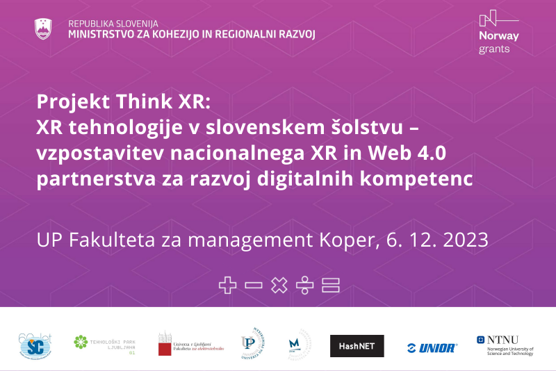 XR tehnologije v slovenskem šolstvu