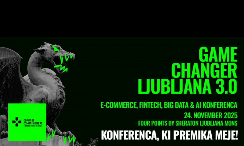 Tech konferenca - Game Changer Ljubljana 3.0