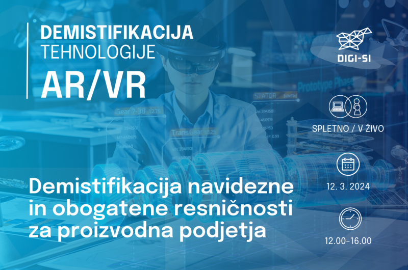 Demistifikacija AR in VR za proizvodna podjetja