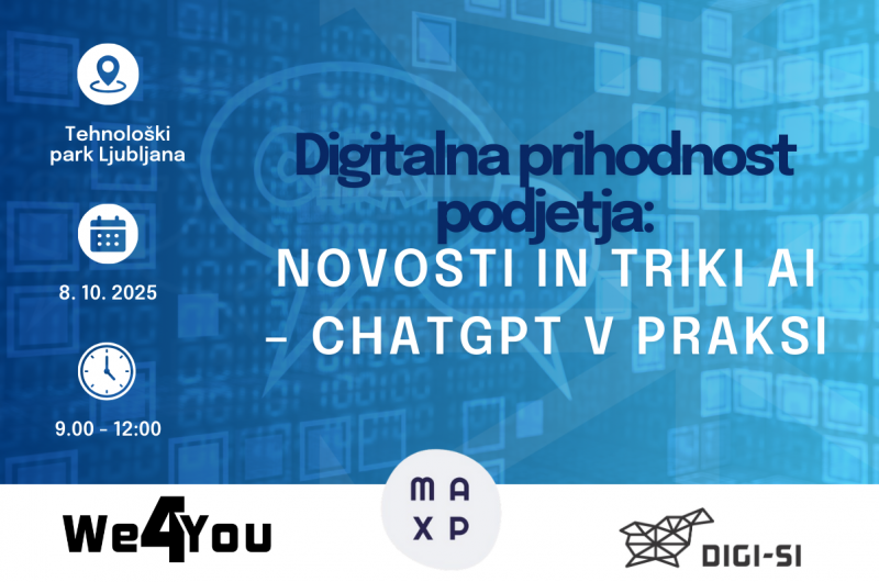 Digitalna prihodnost podjetja: Novosti in triki AI – ChatGPT v praksi