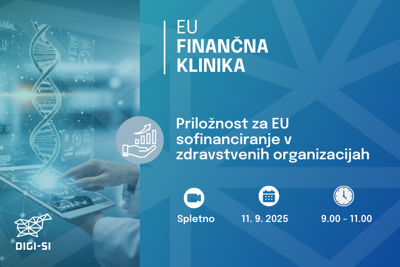 Priložnost za EU sofinanciranje v zdravstvenih organizacijah