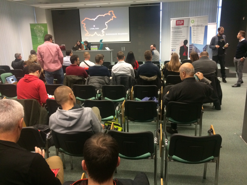 Blockchain Roadshow v živo iz Tehnološkega parka Ljubljana