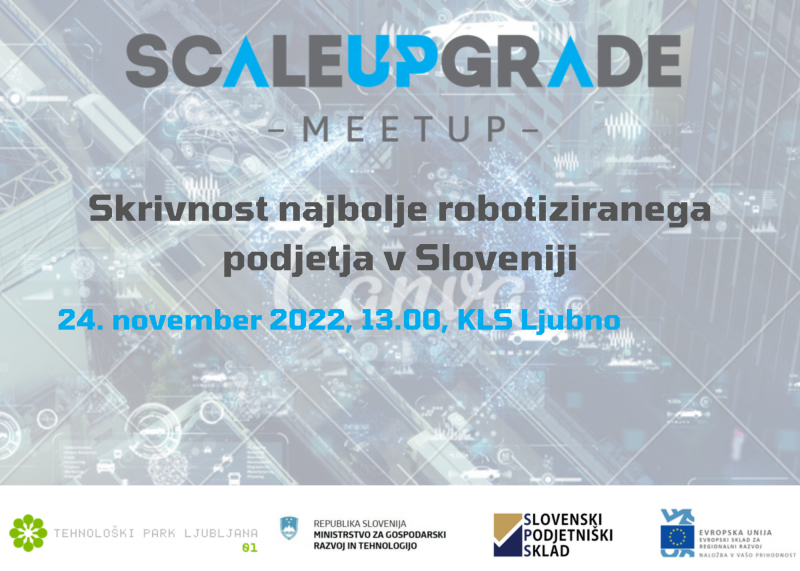 Scale-up srečanje: Ogled najbolj robotiziranega podjetja v Sloveniji - KLS Ljubno