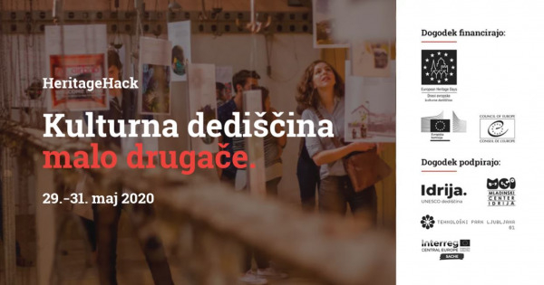 HeritageHack: Kulturna dediščina malo drugače.