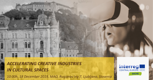 Posvet: Pospeševanje kreativnih industrij v kulturnih prostorih
