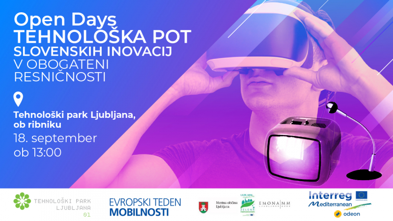 Open Days: Tehnološka pot slovenskih inovacij v obogateni resničnosti