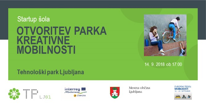 Sporočilo za medije - Ustvarjalni laboratorij s startup šolo v okviru Evropskega tedna mobilnosti