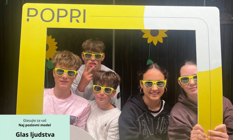 Glasujmo in podprimo naj poslovni model POPRI 2026