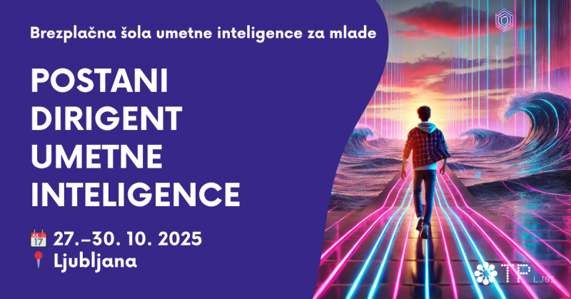 Šola postani dirigent umetne inteligence - Ljubljana