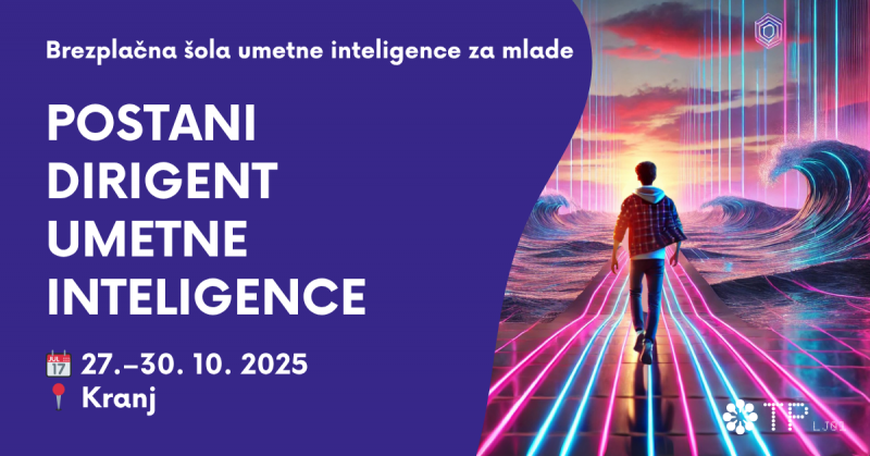 Šola postani dirigent umetne inteligence - Kranj