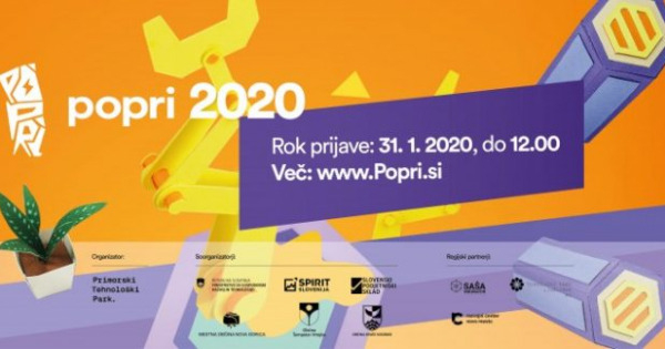 Vabimo vas na vseslovensko tekmovanje POPRI 2020