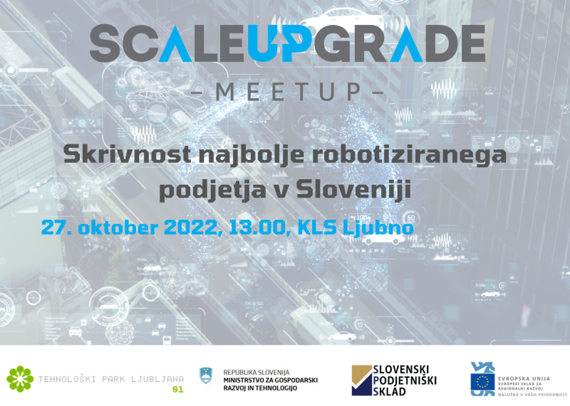 Scale-up srečanje: Ogled najbolj robotiziranega podjetja v Sloveniji - KLS Ljubno