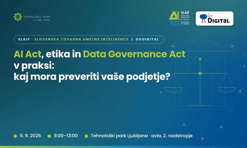 AI act, etika in Data Governance Act v praksi: kaj mora preveriti vaše podjetje?