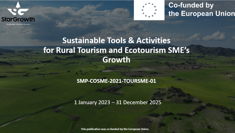 Finančna podpora MSP za spodbuditev trajnostne rasti v turizmu