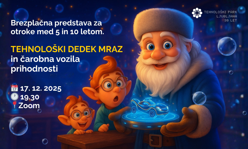 Tehnološki Dedek Mraz in čarobna prihodnost vozil