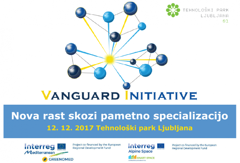 Thematic workshop: Opportunities for the Slovenian R&I Stakeholders in the European Thematic S3 Partnerships and in Vanguard Initiative Trans-regional S3 Collaboration