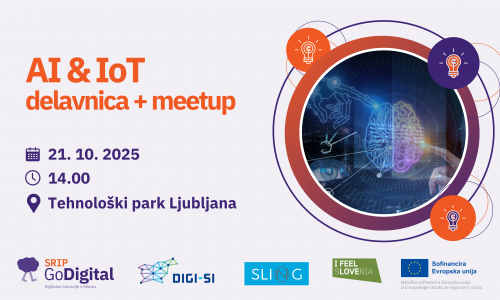 AI & IoT Tech delavnica in MeetUp