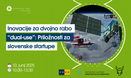 Inovacije za dvojno rabo dual-use: priložnosti za slovenske startupe