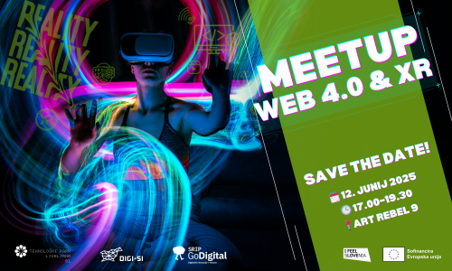XR Meetup: Interaktivni svetovi, resnični vplivi