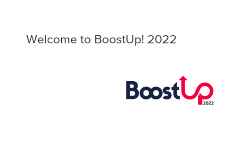 BoostUp! 2022 - tekmovanje za startupe in scaleupe v rešitvah na področju proizvodnje