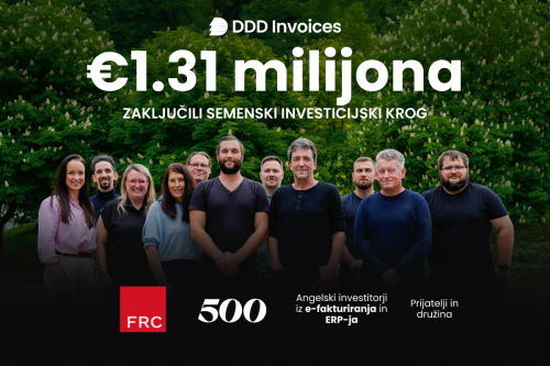 DDD Invoices z investicijo 1,31 milijona evrov za globalno davčno infrastrukturo