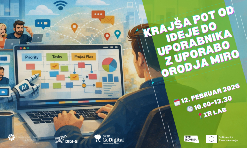 Krajša pot od ideje do uporabnika z uporabo orodja MIRO