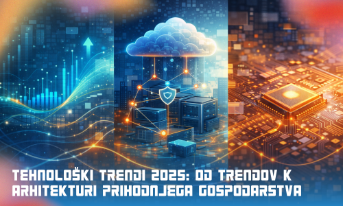 Tehnološki trendi 2025: od trendov k arhitekturi prihodnjega gospodarstva