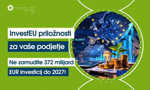 Odkrijte, kako lahko InvestEU financira vaš projekt