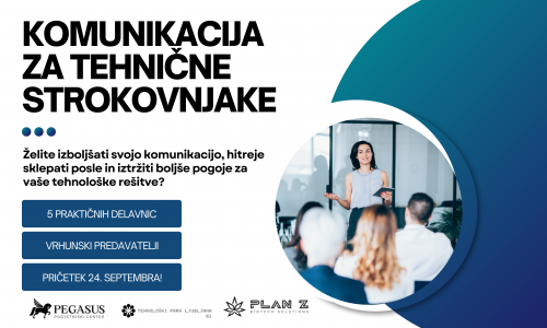 Tečaj učinkovite komunikacije B2B za tehnične strokovnjake