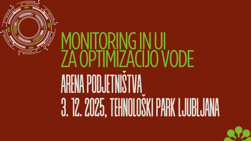 Monitoring in UI za optimizacijo vode