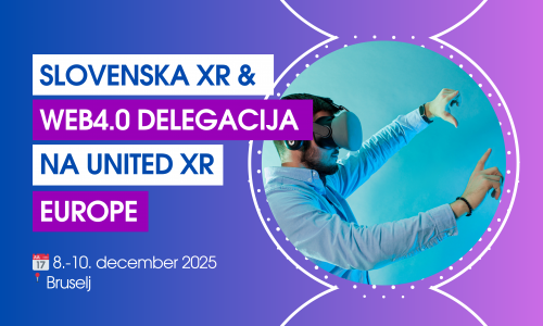 Slovenska XR in Web4.0 delegacija na United XR Europe