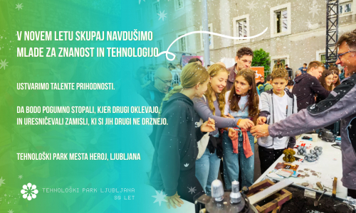TPLJ voščilo: Ustvarimo skupaj talente prihodnosti