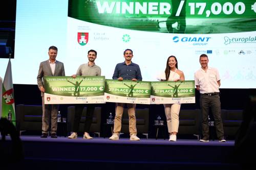 BicyLift is the winning innovative solution of the Ljubljana Smart Pedal Pitch 2022 competition!