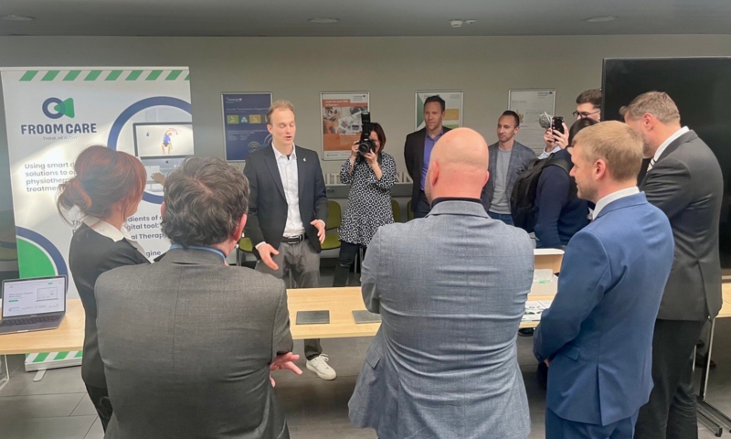 Vladna delegacija na obisku v Tehnološkem parku Ljubljana