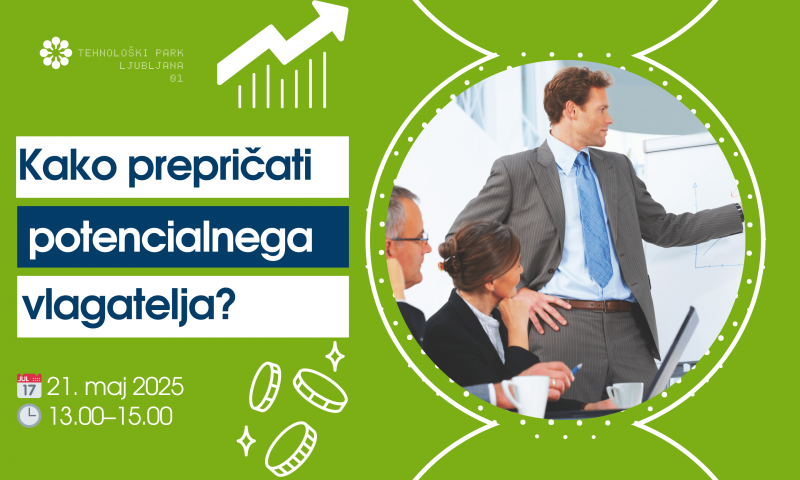 Kako prepričati potencialnega vlagatelja