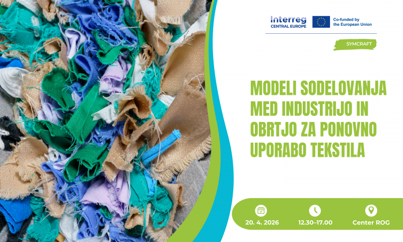 Modeli sodelovanja med industrijo in obrtjo za ponovno uporabo tekstila
