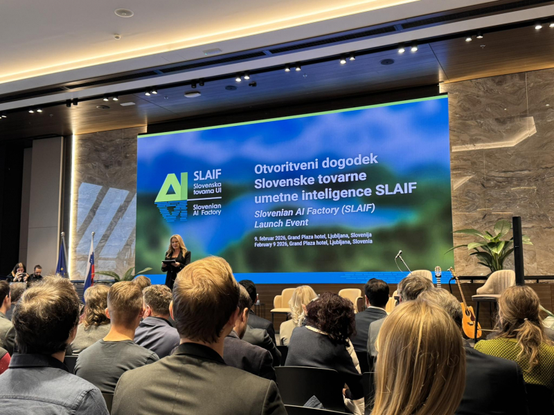 Otvorili smo SLAIF, Slovensko tovarno umetne inteligence